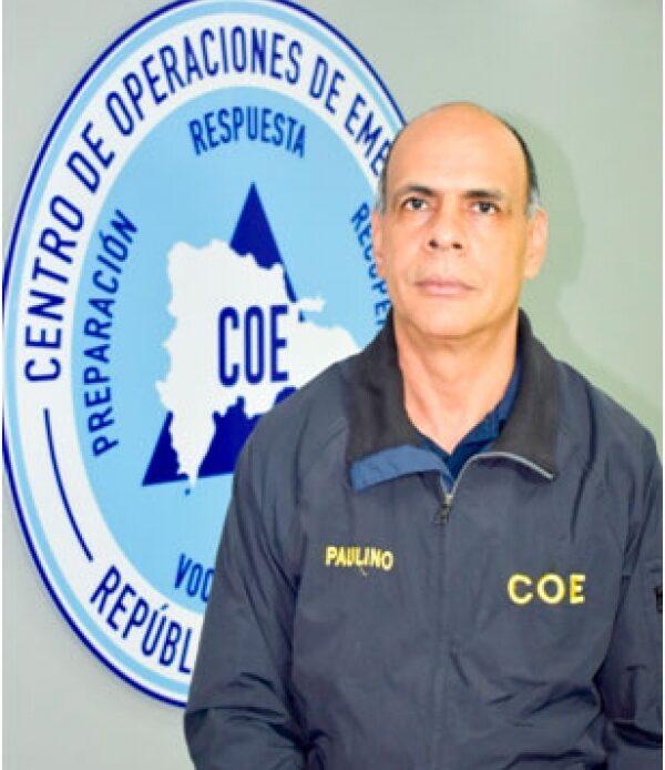 Carlos Manuel Paulino Cárdenas asume la dirección de la Defensa Civil tras la dimisión de Juan Salas