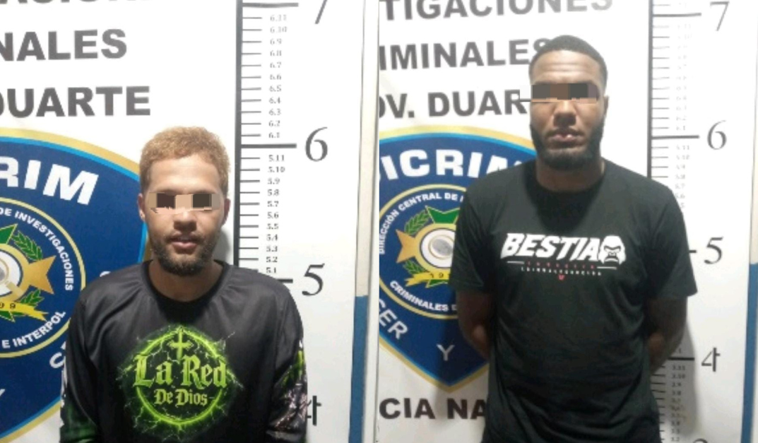 Detenidos en San Francisco de Macorís dos Hombres Buscados por Crímenes en Santiago