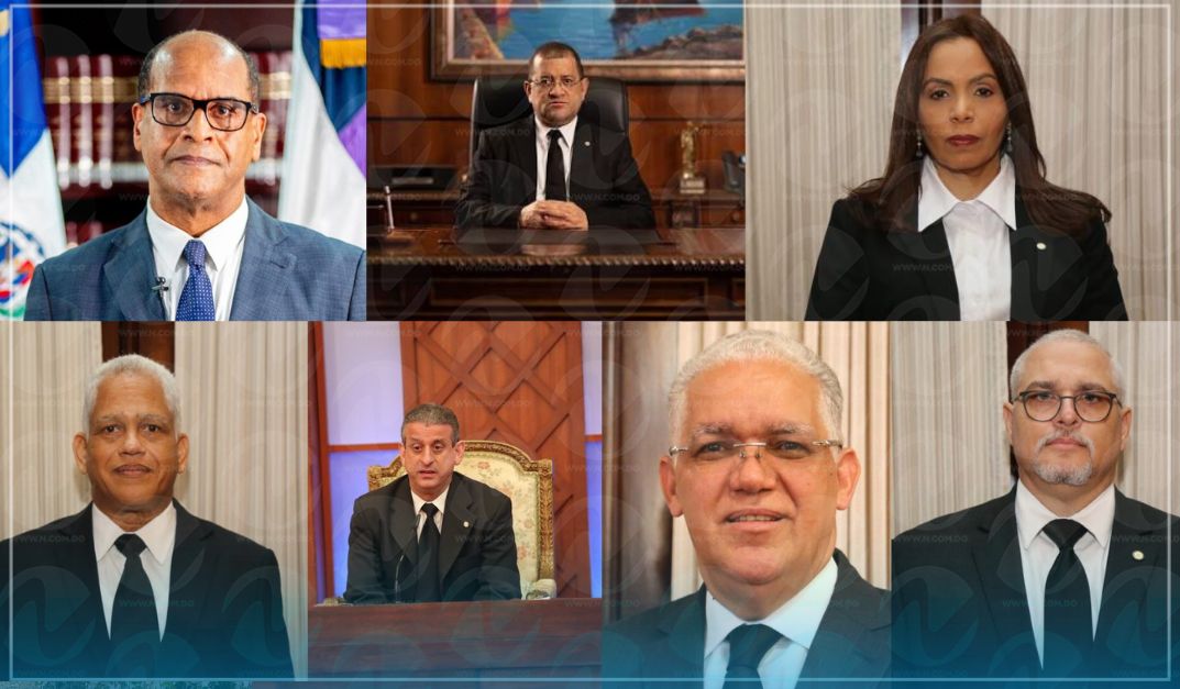 Conozca a los siete magistrados de la Suprema Corte de Justicia que serán evaluados por el CNM