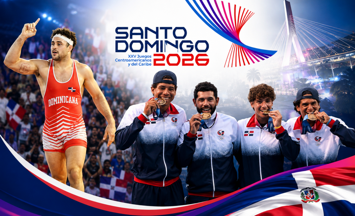 República Dominicana Alcanza 12 Oros en Santo Domingo 2026 Impulsada por Tenis y Lucha Libre