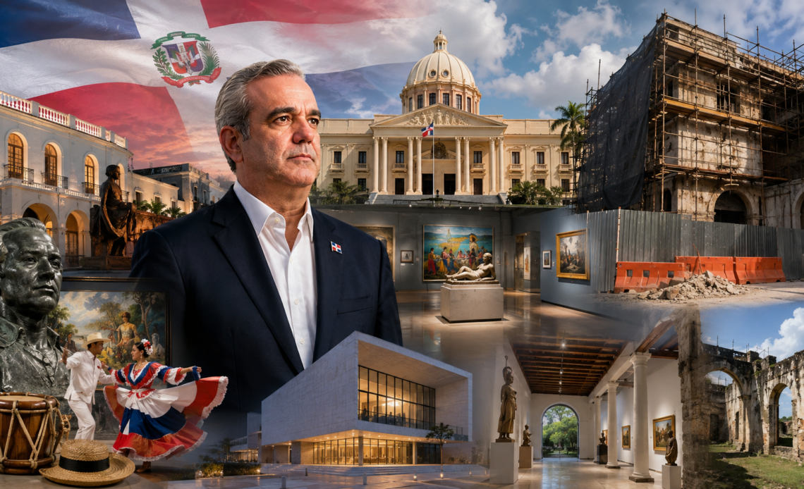 Gestión Cultural del Gobierno de Abinader: Avances en Infraestructura y Retos Pendientes