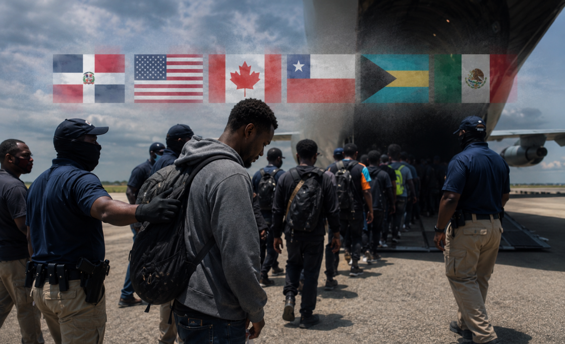 Incremento de deportaciones y repatriaciones de ciudadanos haitianos en diversas naciones americanas