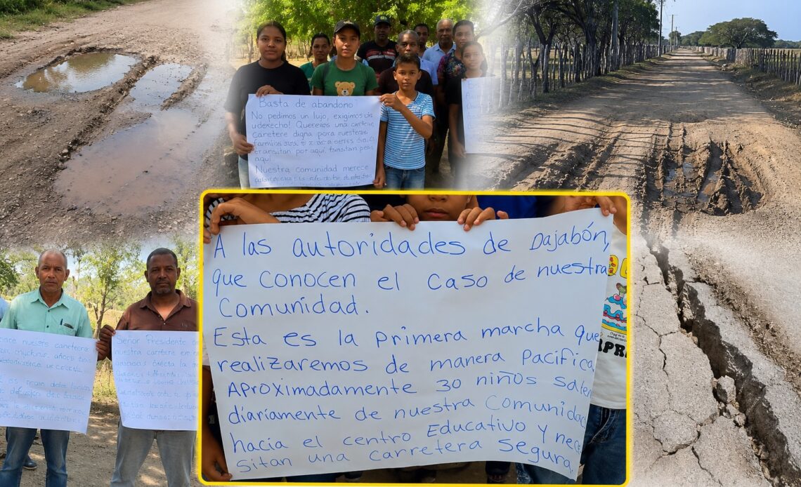 Habitantes de Los Cerros de Aminilla Solicitan Inclusión en Plan de Asfaltado