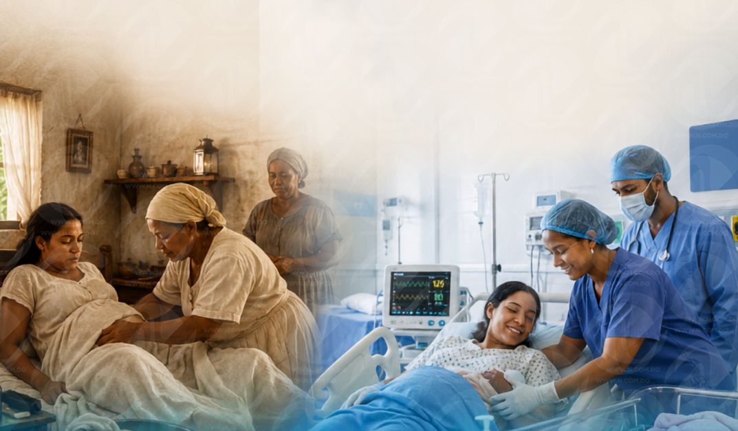 La Evolución de los Nacimientos en República Dominicana: De Parteras Tradicionales a Centros Hospitalarios