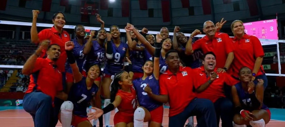 Selección Sub-17 de Voleibol Femenino de RD Vence a Corea en Torneo de Preparación en Perú