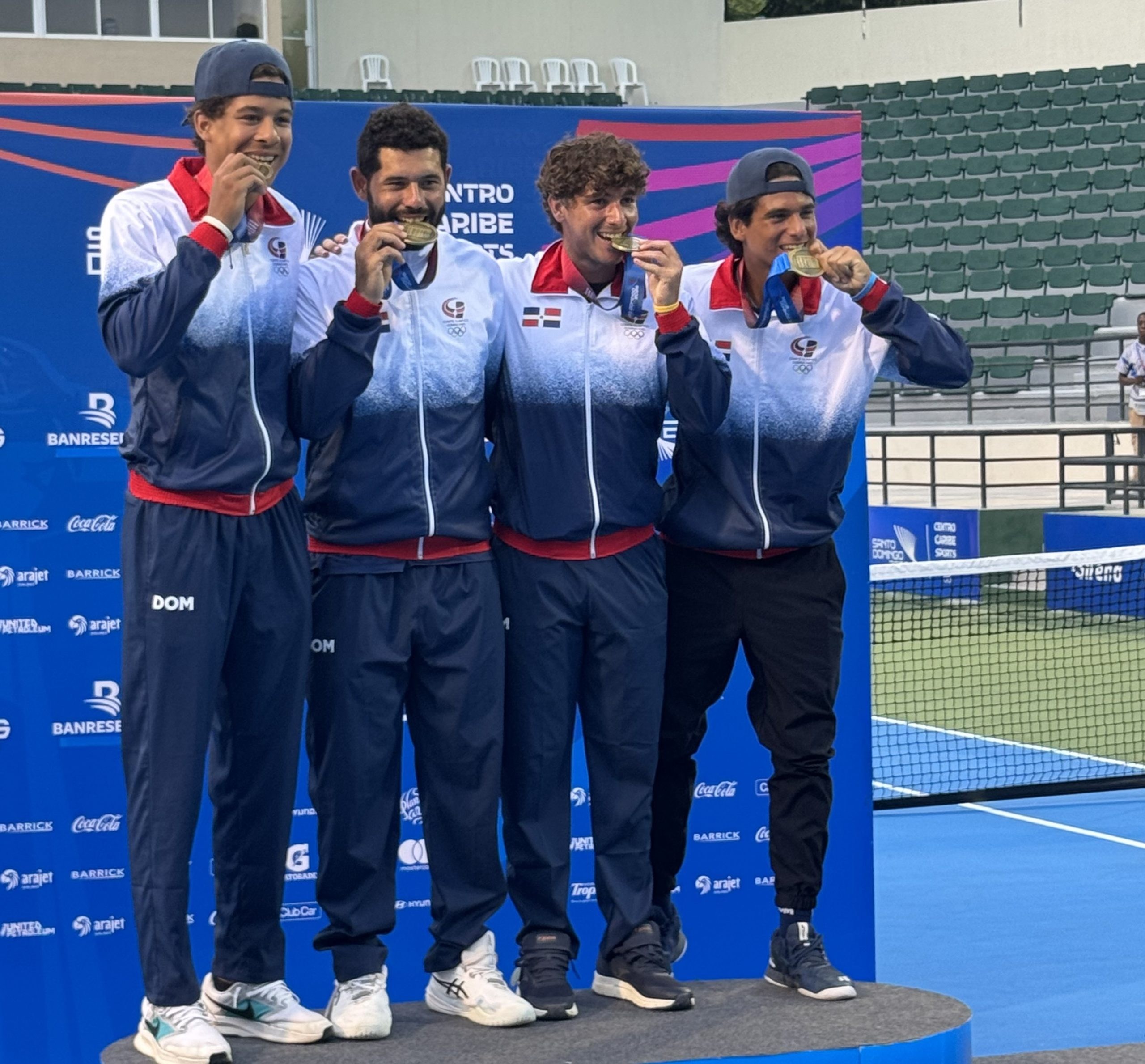 República Dominicana Conquista Tercer Oro Consecutivo en Copa de Naciones Masculina con Hardt y Bertran