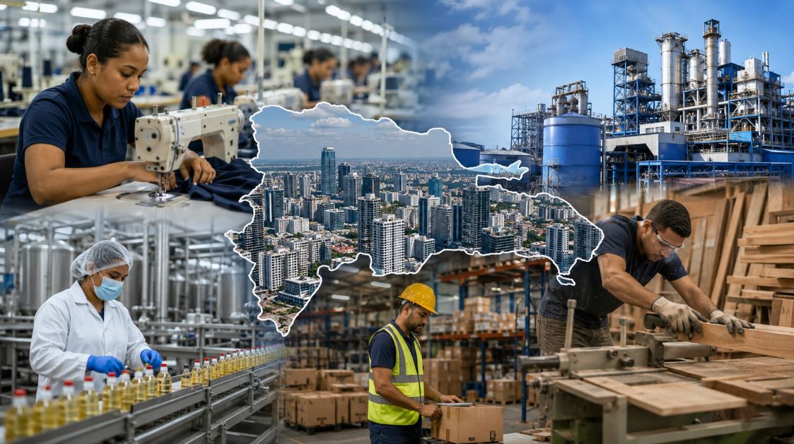 Micro y Pequeñas Industrias Dominan el Sector Manufacturero en República Dominicana, Concentradas en Tres Regiones Clave