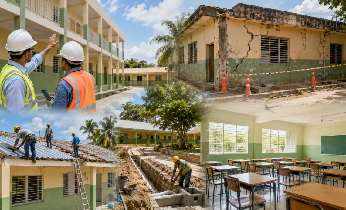 Infraestructura Escolar Propone Evaluación Nacional de Centros Educativos