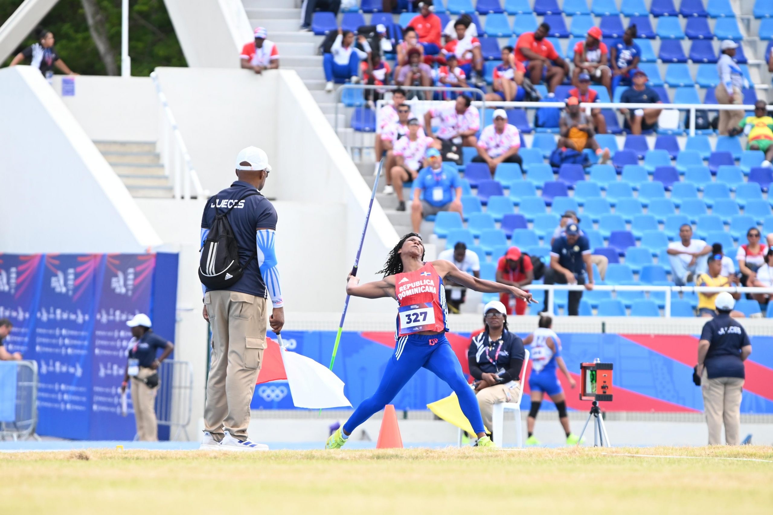 Yesi Tejeda Gana Medalla de Bronce y Establece Récord Nacional en Lanzamiento de Jabalina en JCC 2026