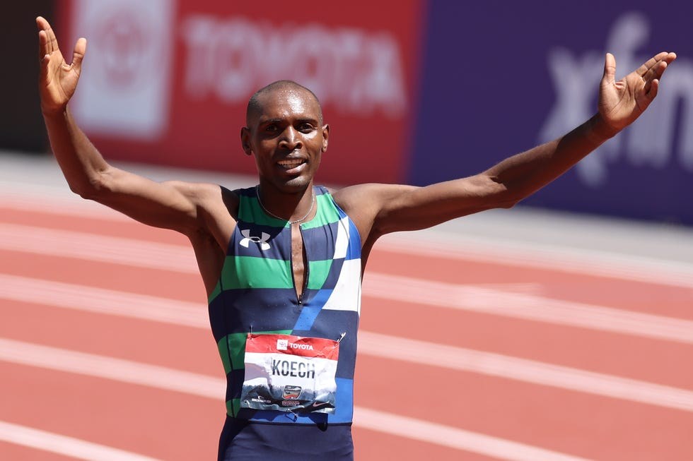 Jonah Koech, campeón nacional de 1.500 metros, recibe suspensión de tres años por dopaje