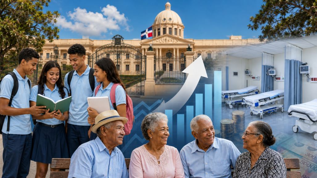 Intereses de la Deuda, Educación, Protección Social y Salud Dominan el Gasto Público en la República Dominicana