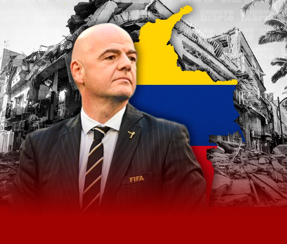 Gianni Infantino, presidente de la FIFA, manifiesta su pesar y apoyo a Colombia tras el reciente sismo
