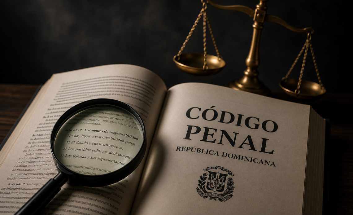 República Dominicana Implementa Nuevo Código Penal este Lunes