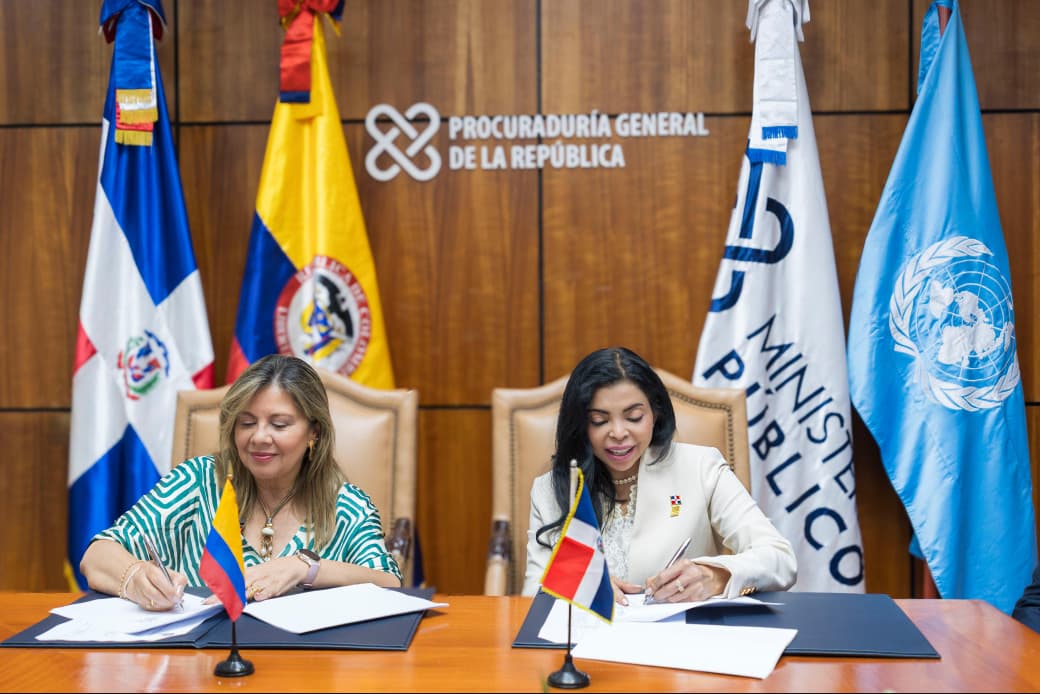 República Dominicana y Colombia Unen Fuerzas Contra la Delincuencia Transnacional y la Trata de Personas