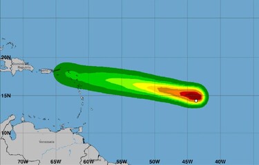 Dolly se Degrada a Onda Tropical y Podría Generar Precipitaciones en República Dominicana el Fin de Semana