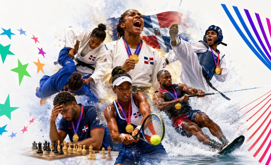 República Dominicana Iguala Récord de 25 Medallas de Oro en Juegos Centroamericanos y del Caribe