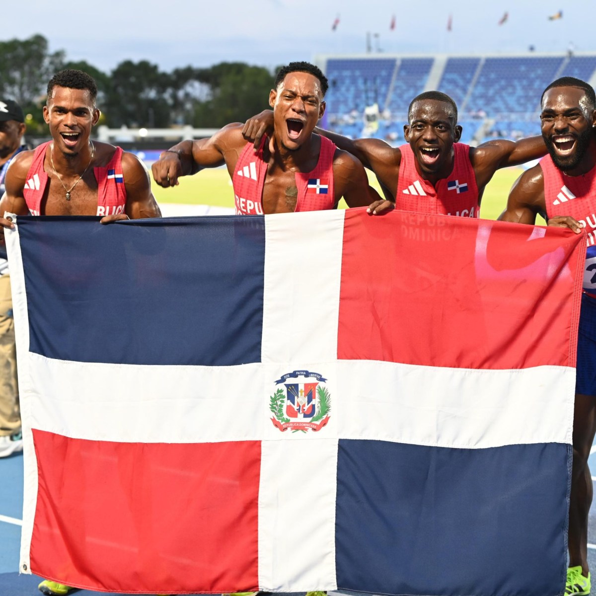 República Dominicana Gana Oro y Récord en Relevo 4x100 Masculino en Juegos Centroamericanos