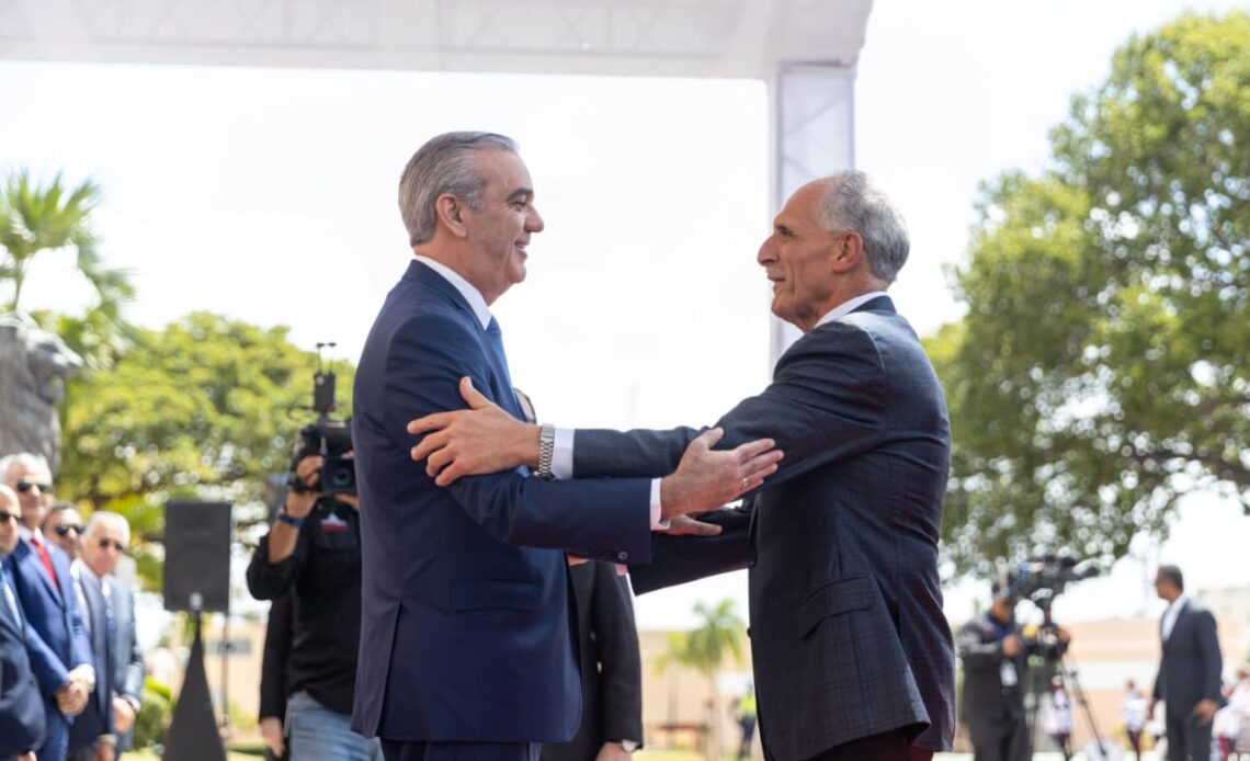 Presidente Abinader Recibe a su Homólogo Hondureño Nasry Asfura Zablah en el Palacio Nacional