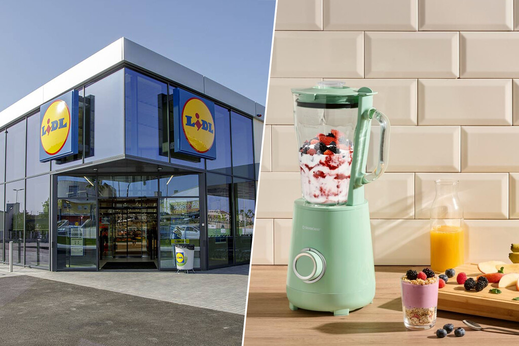 Lidl lanza batidora de vaso retro ideal para el verano por menos de 24 euros