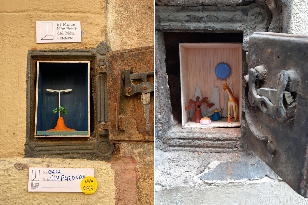 El Museo Más Pequeño del Mundo en Barcelona: Arte de Guerrilla en Miniatura y Gratuito
