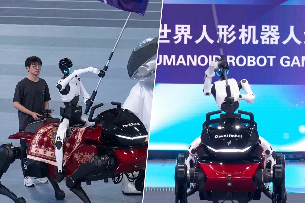 China Presenta un Caballo Robótico Gigante en la World Robot Conference: El Qiji X1, un Vehículo Personal de Movilidad