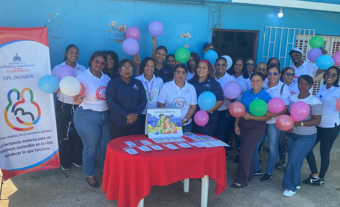 DPS Dajabón Lanza Jornada de Orientación por la Semana Mundial de la Lactancia Materna