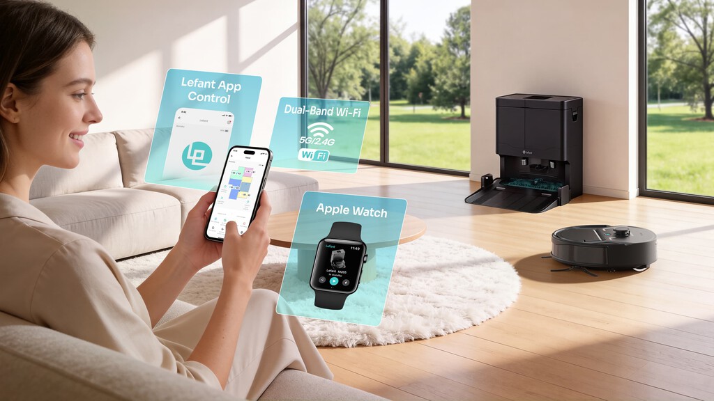 Oportunidad única: Robot aspirador Lefant M210 Pro Omni con descuento excepcional