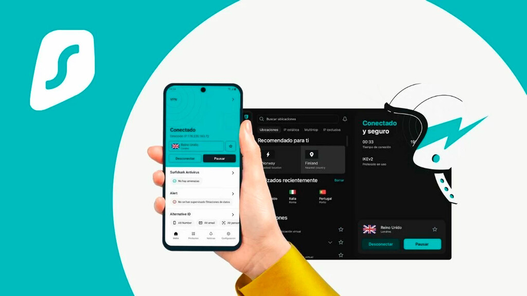 Surfshark One: Funciones Avanzadas de Ciberseguridad al Precio de una VPN Básica