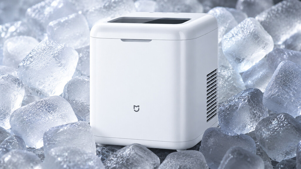 Xiaomi presenta una innovadora máquina de hielo que produce cubitos en forma de bala en pocos minutos