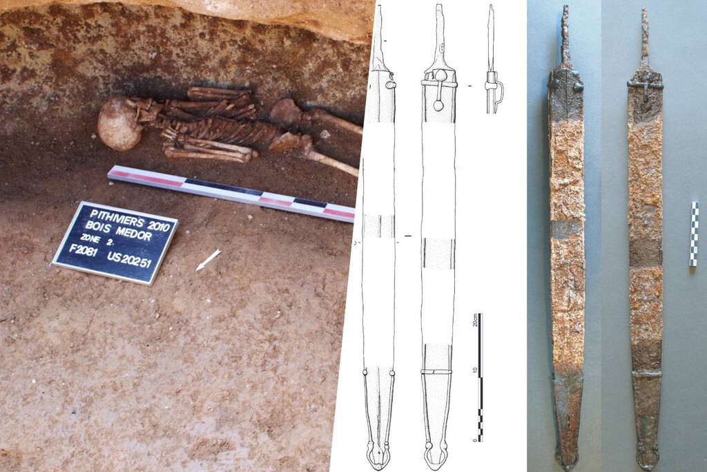 Descubrimiento Arqueológico en Francia: Un Niño Enterrado con una Espada Antigua Desconcierta a Expertos