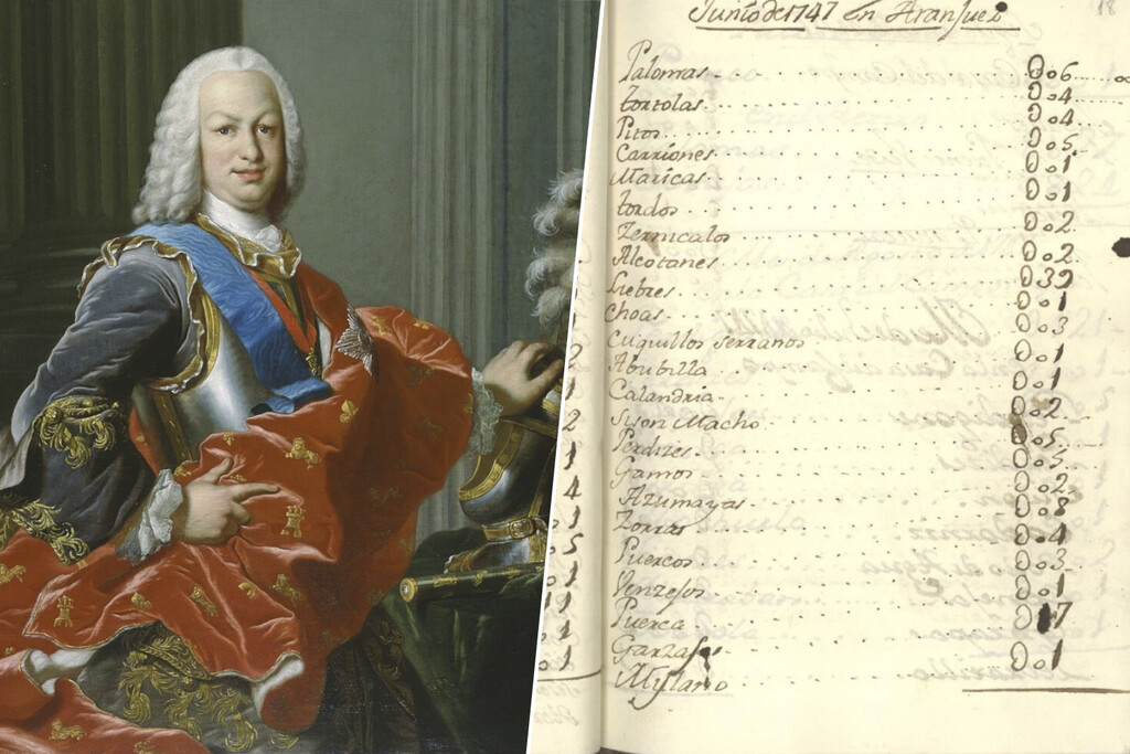 El ''Asiento de Caza'' de Fernando VI: Un registro real de biodiversidad del siglo XVIII