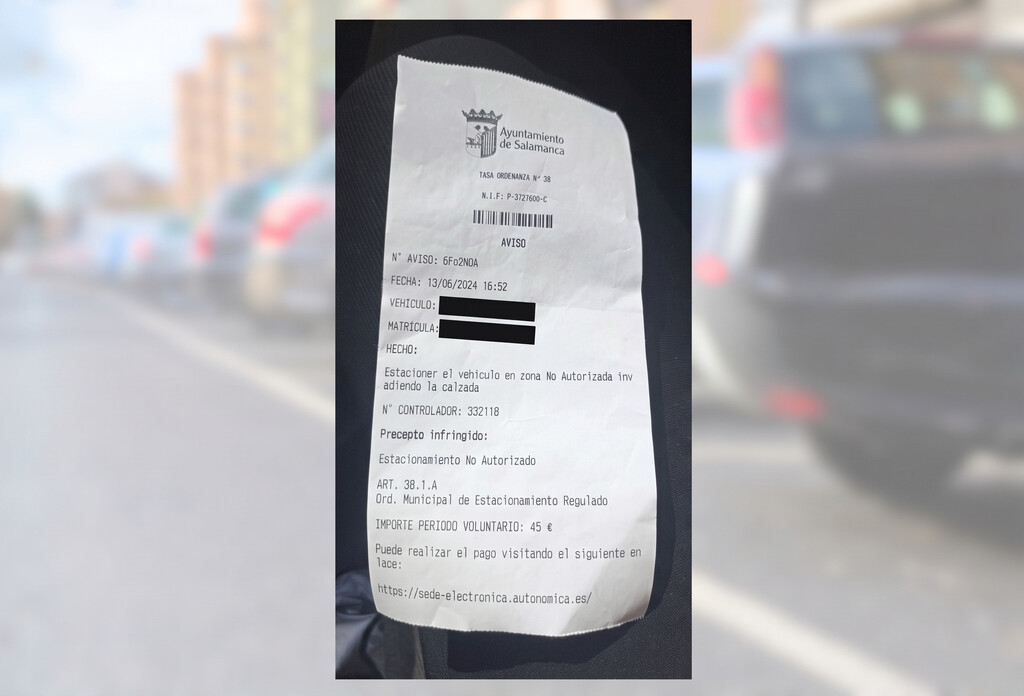 Identifican y Multan a Responsable de Estafa con Multas de Tráfico Falsas en Salamanca por Suplantación de Identidad