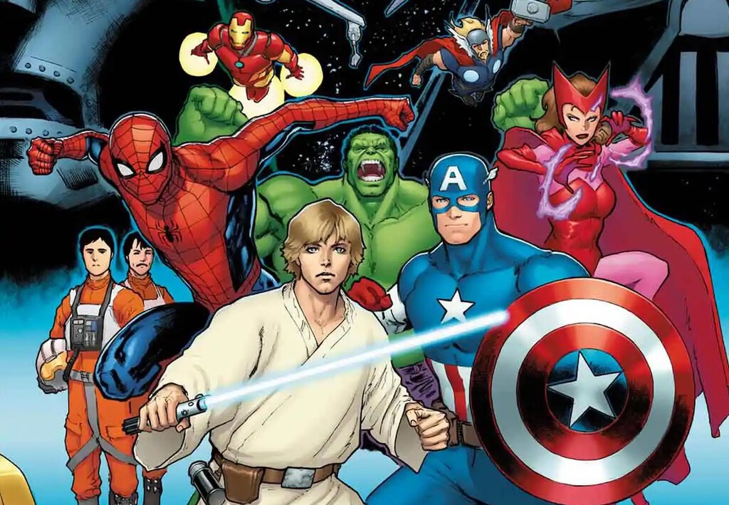 Marvel y Star Wars Anuncian su Primer Crossover Oficial en Cómic: ''Hope Assembles''