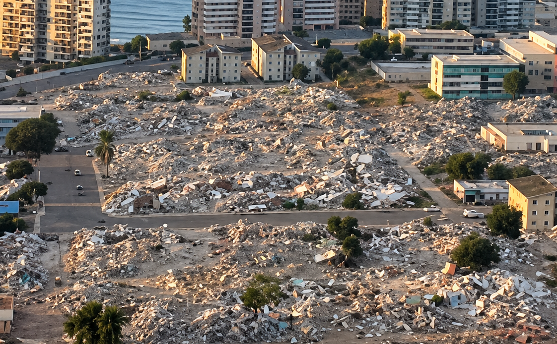Actriz venezolana capta impactante vista aérea de La Guaira tras terremotos: "No hay palabras"