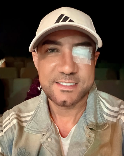 Marcos Yaroide se recupera tras cirugía de emergencia por desprendimiento de retina