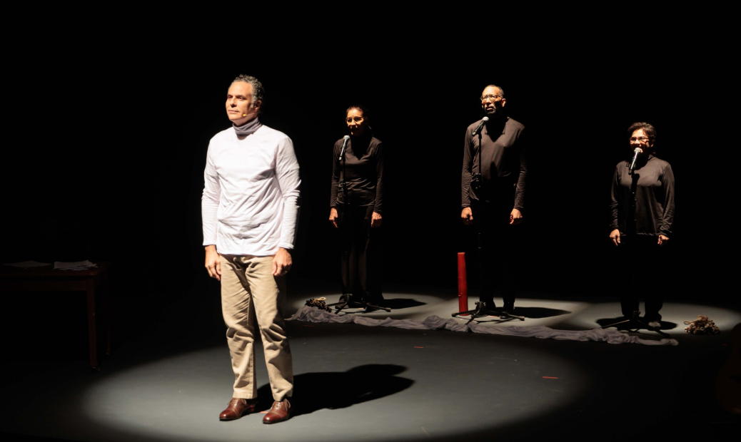 La Compañía Nacional de Teatro estrena con éxito ''José, la isla'' en la Feria Internacional del Libro Santo Domingo 2026