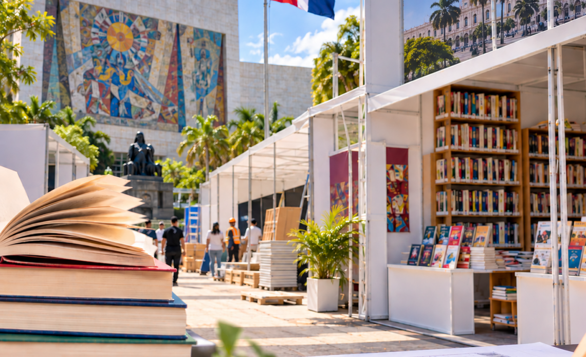 Última Fase de Preparación para la Feria Internacional del Libro Santo Domingo 2026