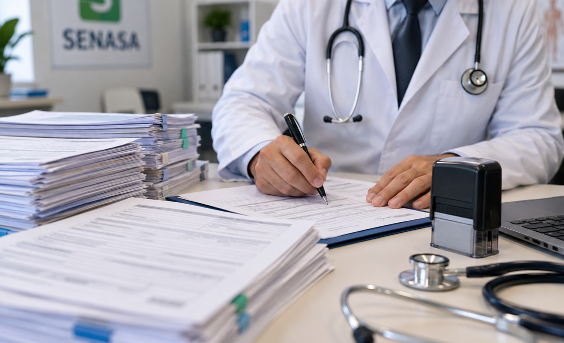 Expediente Revela que Formularios Médicos Eran Prellenados y Luego Autenticados por un Doctor