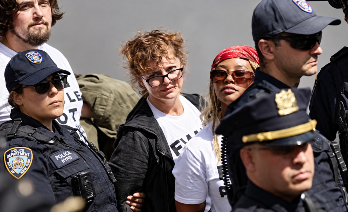 Detenida la actriz Susan Sarandon en una manifestación en Nueva York contra el suministro de armas a Israel