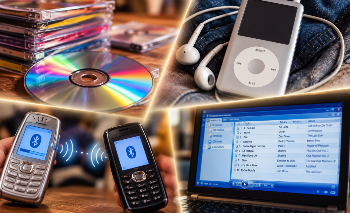 La Evolución del Consumo Musical: De los CD a los MP3 en la Década del 2000