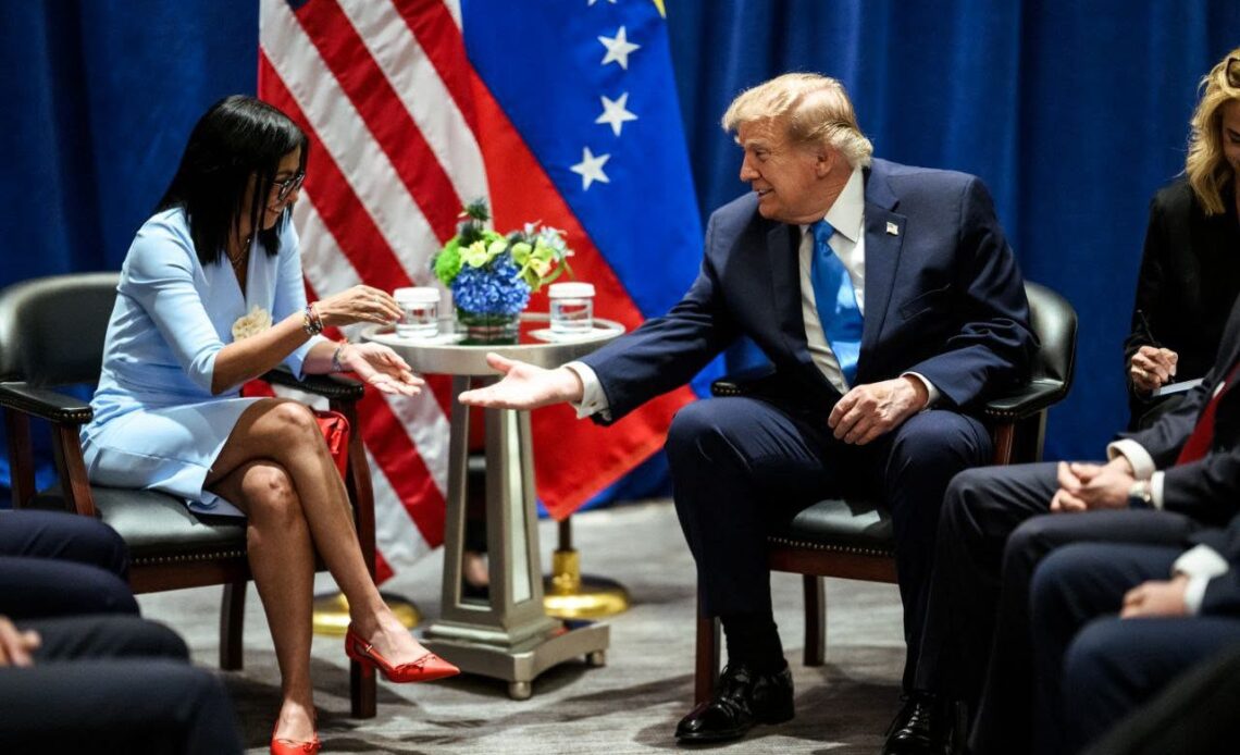 Delcy Rodríguez Destaca su Reunión con Trump como Histórica y Agradece su ''Respaldo''