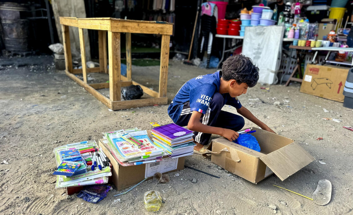Gaza Retoma Clases en Medio de Desafíos Post-Conflicto y Escuelas Dañadas