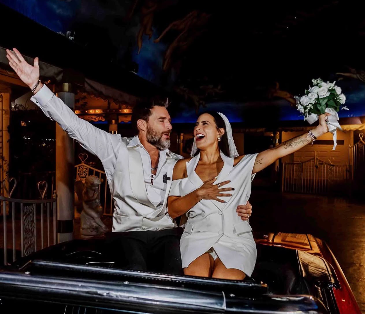 Julián Gil Contrajo Matrimonio Nuevamente con Valeria Marín en Las Vegas, Coincidiendo con su Cumpleaños