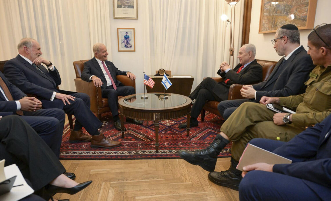 Netanyahu conversa con embajadores de EE.UU. para Israel y Líbano en Jerusalén