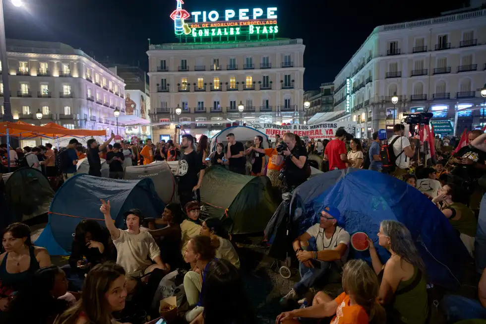Protestas en Madrid por el desalojo de una mujer de 87 años evidencian la crisis de vivienda en España