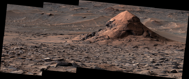 La NASA revela impactantes imágenes de Marte con miles de fracturas poligonales en forma de panal