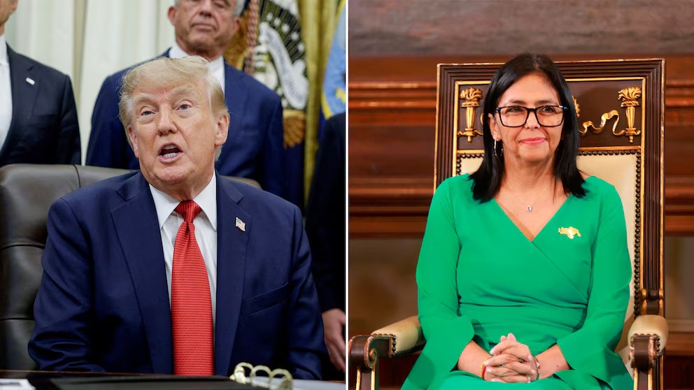 Trump y Delcy Rodríguez Sostendrán Reunión al Margen de la Asamblea General de la ONU