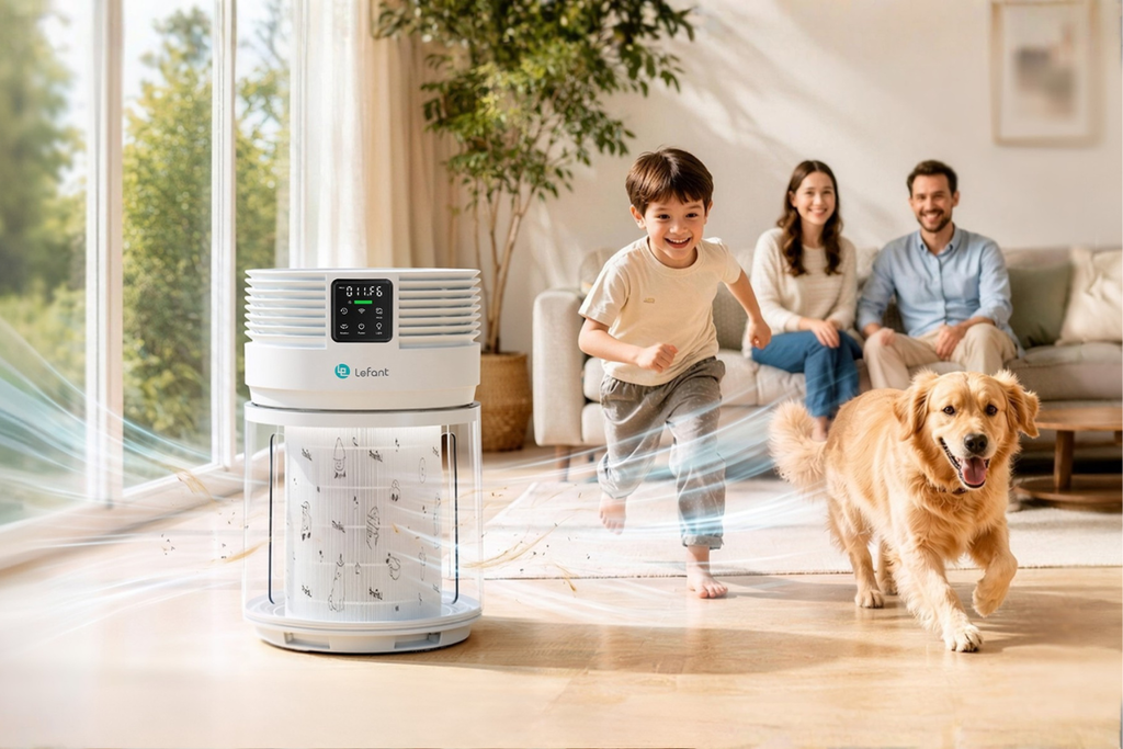 Lefant A1 Pro: Un purificador de aire optimizado para hogares con mascotas, ahora con descuento
