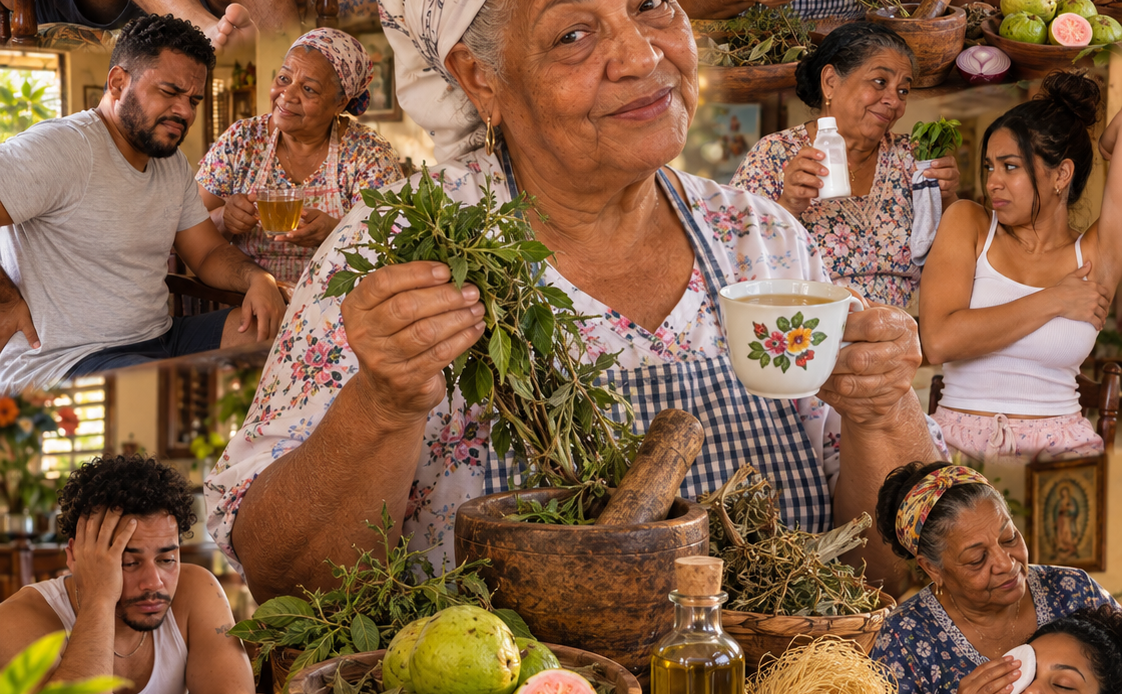Remedios Caseros Dominicanos: Una Herencia Familiar Anterior a la Era Digital