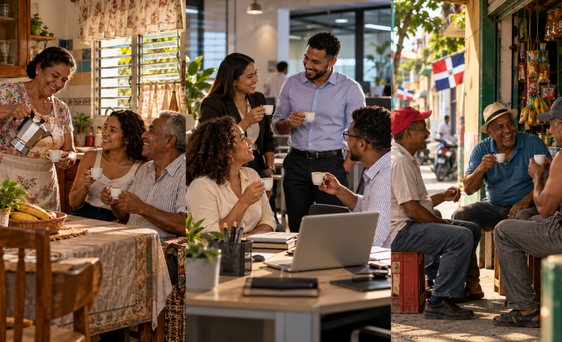 El Ritual del Café Dominicano: Un Eje de Conexión Social y Personal